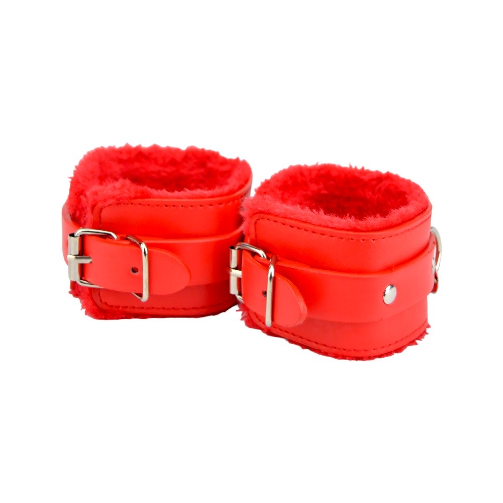 n11933-bound-to-please-furry-plush-wrist-cuffs-red-3
